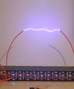 Marx Generator 10 Stage High Voltage Lightning Experiment Electric Arc Educational Assembled Model