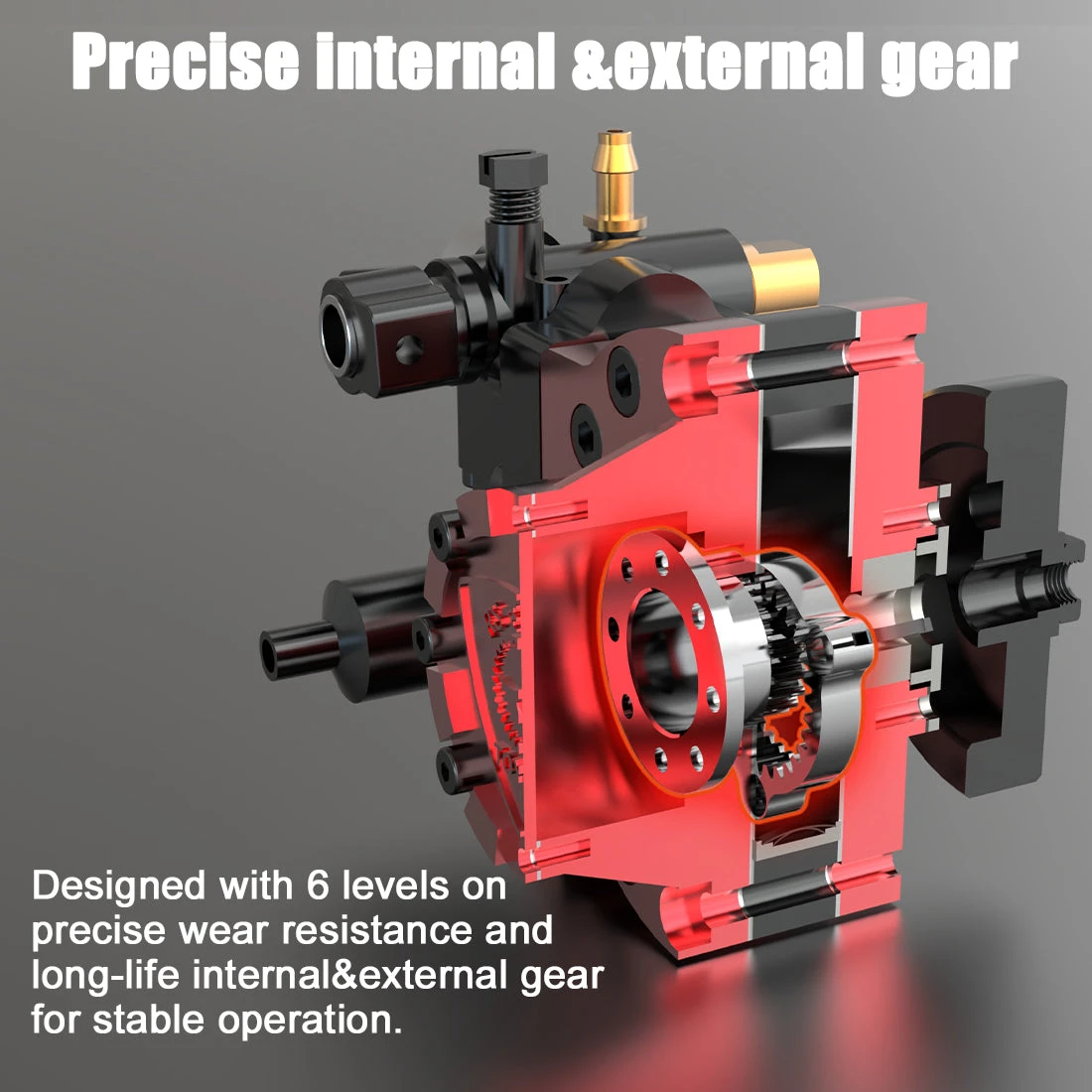 TOYAN Rotor Engine Wankel Rotary Engine Model - Image 5