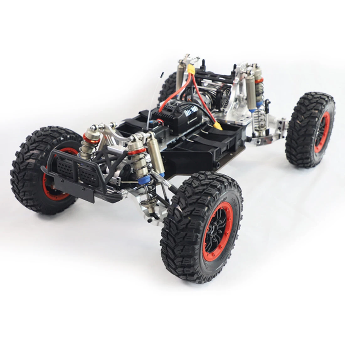 FID RACING VOLTZ 1/5 4WD 110+KM/H High-speed RC Electric Off-road Short Truck (Transparent/RTR Version) - Image 5