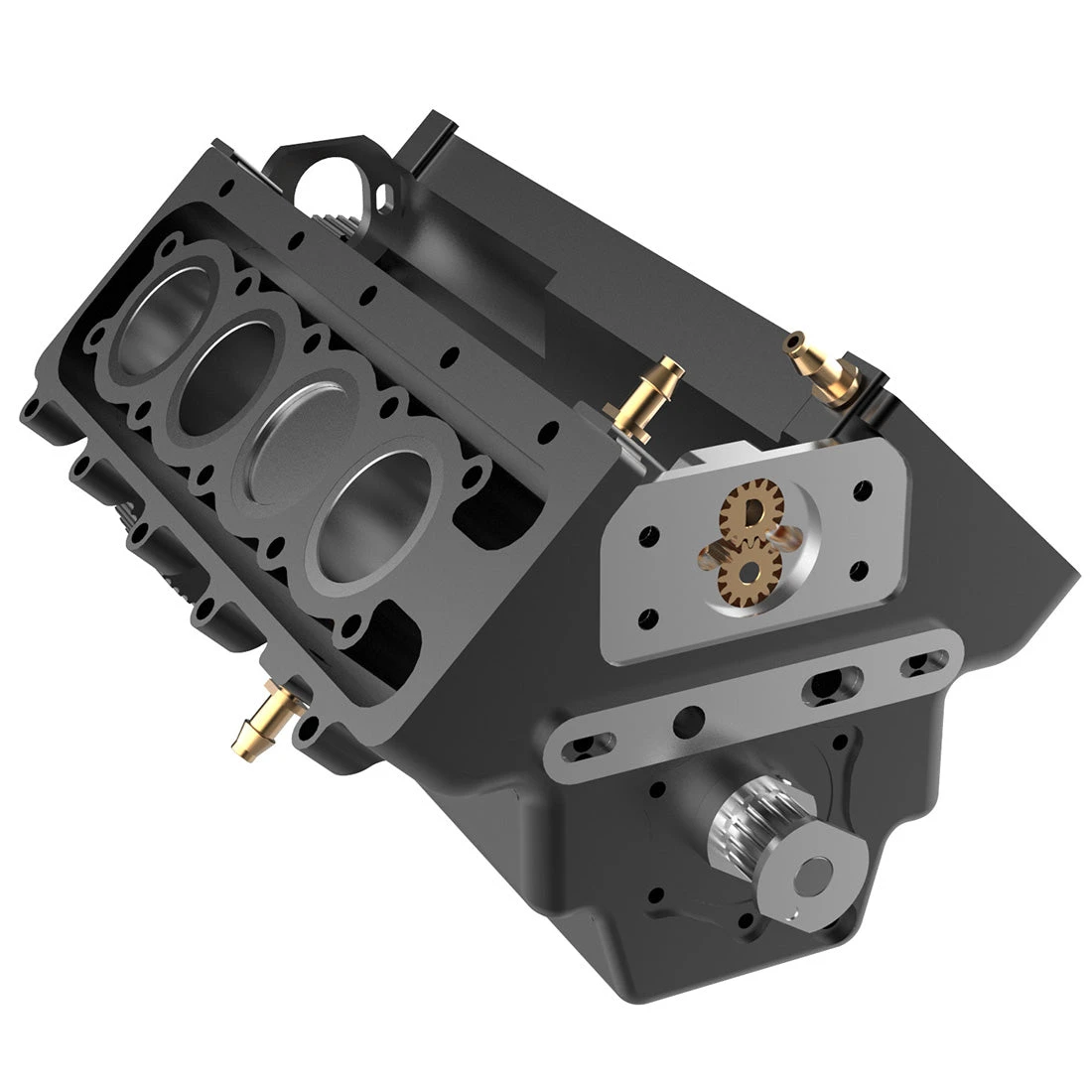 TOYAN V8 Engine FS-V800 28cc Nitro Engine - Build Your Own V8 Engine - V8 Engine Model Kit That Works - Image 16