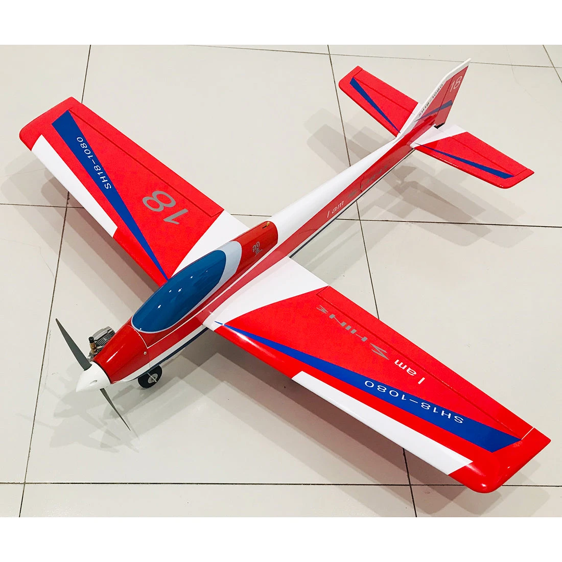 1080mm Wingspan RC Plane Gas Powered 3A Stunt Airplane Balsa Wood Airplane Model With Nitro Engine - ARF - Image 3