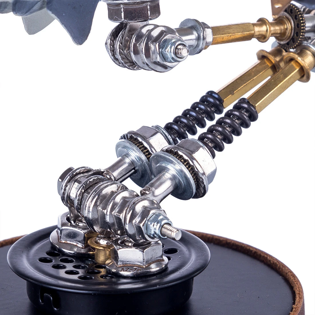 3D Metal Model Kit Mechanical Shark DIY Games Assembly Puzzle Jigsaw Creative Gift - 217Pcs - Image 5