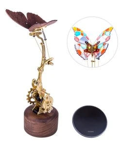 Flying Butterfly Model Kit 3D Dynamic Mechanical Crafts Mystery Aircraft DIY Assembly Model Kit For Kids, Teens And Adults