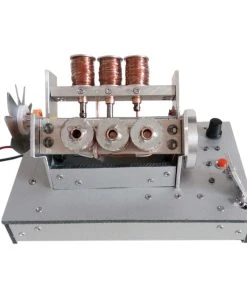 V6 Electromagnetic Engine Model 6 Cylinder High Speed Car Engine Working Principle Stem Toy