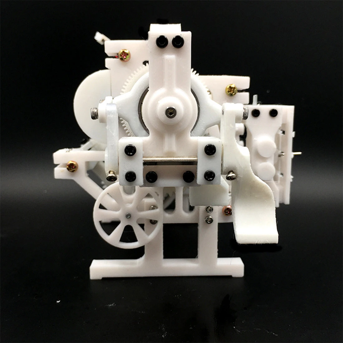 Car Manual Transmission Drive Model 5 Forward Gears Plus R Reverse Gear With Clutch Differential Motor 3D Plastic Assembly Model - Image 2