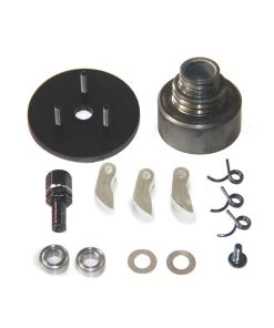 Double V Slot Pulley Clutch Assembly RC Model Ship Upgrade Parts For TOYAN FS-L400 Inline Four-cylinder 4-stroke Water-cooled Nitro Engine Model