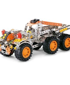 3D Metal Puzzle DIY Stainless Steel Assembly Car Toy Mechanical Racing Car Puzzle Model Kit For Adults Kids -528PCS