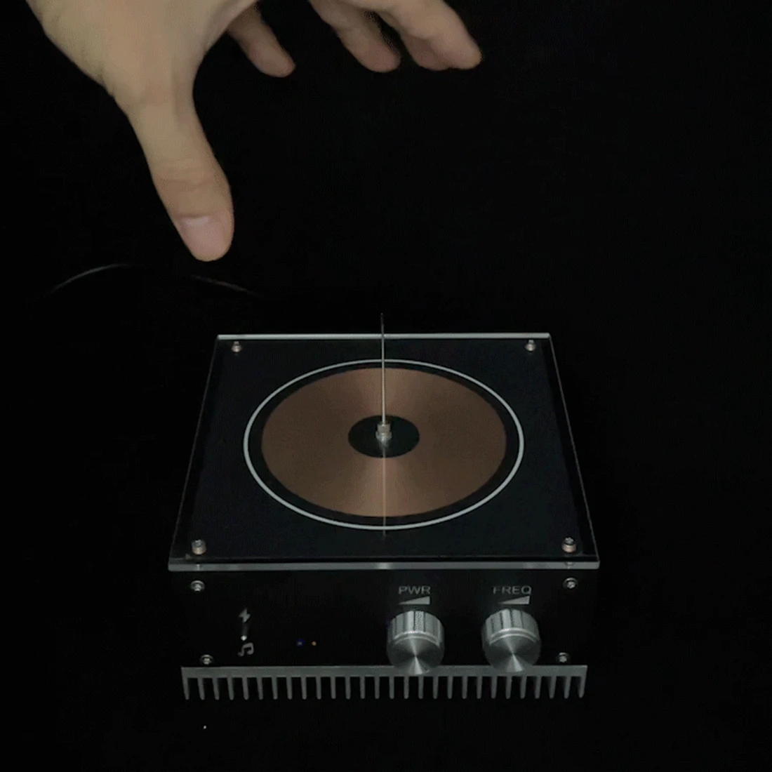 Music Tesla Coil Artificial Lightning Bluetooth Connection Science Experiment Tool Toy - Image 2