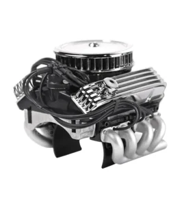 V8 Engine Fan Radiator Motor Hood Kit For 1/10 RC Car GRC F82 Motor