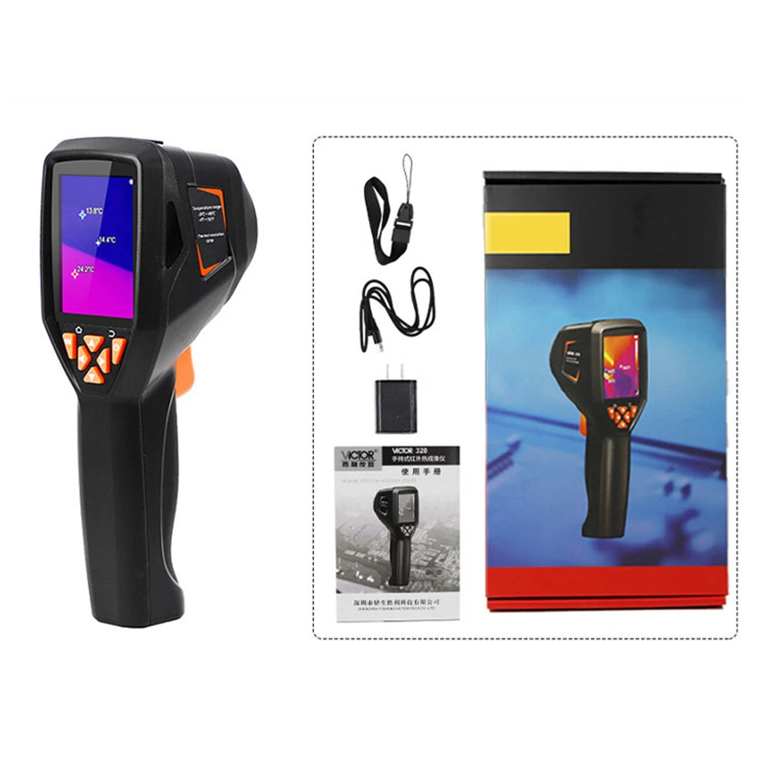 Handheld Infrared Thermal Imaging Camera For Temperature Measurement - Image 4