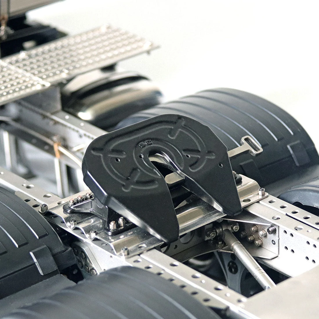 JDMODEL JDM-141 1/14 6x6 Electric RC Off-road Truck FMX Crawler Vehicle Heavy Trailer Truck Remote Control Construction Vehicle Model - Image 5