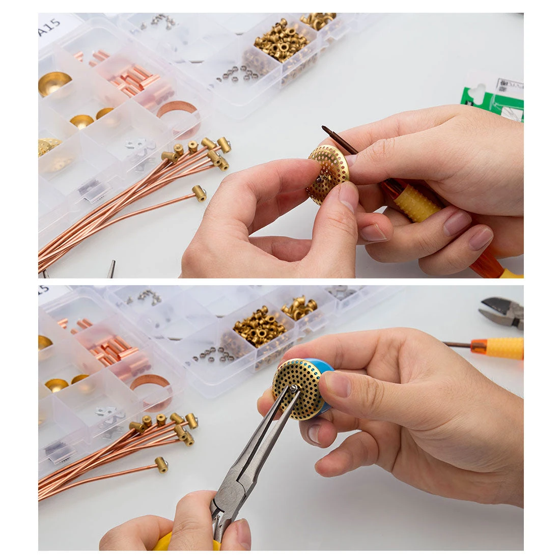 3D Puzzle Model Kit Steampunk Style Mechanical Octopus DIY Assembly Jigsaw Crafts Creative Gift-100PCS+ - Image 4