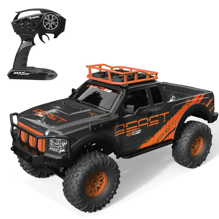 HB 1:10 15KM/H 2.4G 4WD RC Car Climber Vehicle Truck Model Toy With LED - RTR