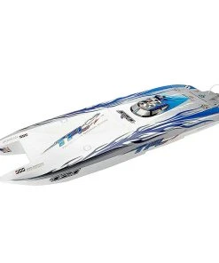 TFL 1133 Electric Brushless Dual-motor CAT Catamaran RC Boat Model With 3674/2075KV Brushless Motor And 120A ESC ARTR Version - Blue