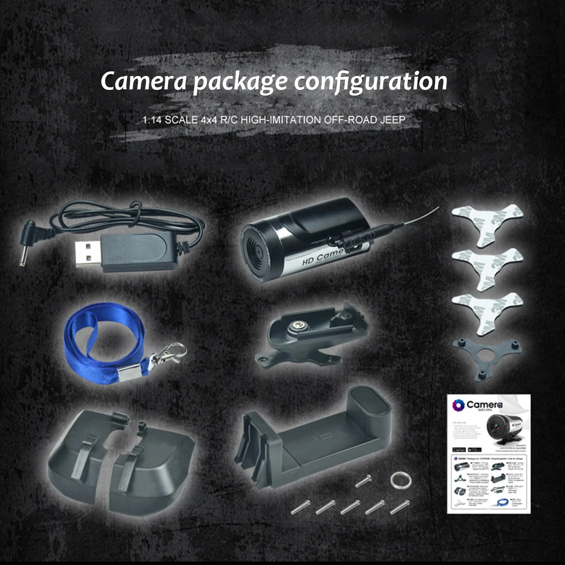 SUBOTECH BG1522 1:14 2.4G Electric RC Car 4WD 15+KM/H Off-road Vehicle Crawler With LED Headlight WIFI Camera - RTR - Image 9