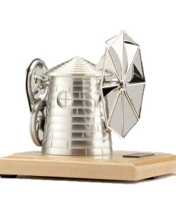 Stirling Engine DIY Assembly Kit Linkage Device Runnable Windmill Model Metal Mechanical Crafts Gift Collection