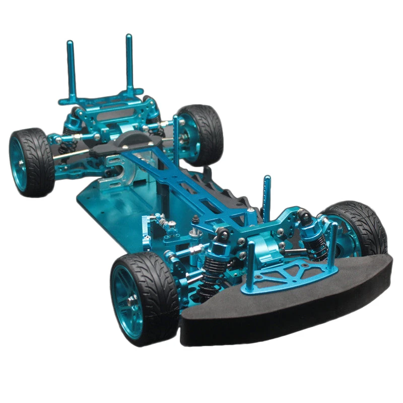 HSP 94123 1/10 4WD Electric RC Drift Car Frame Empty Remote Control Car Frame With Tires - KIT - Image 3