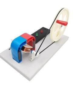 Hand Crank AC/DC Generator Electromagnetics Scientific Tool Educational Toy