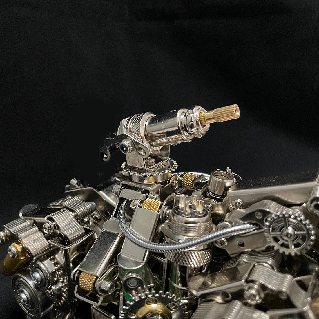 3D DIY Steampunk Mechanical Siege Rhino Set Assembly Craft 700PCS+ - Image 7