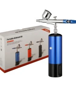 Gem-298s Electric Airbrush & Air Pump Painting Tools Kit Engine DIY Tool Set - Advanced Version