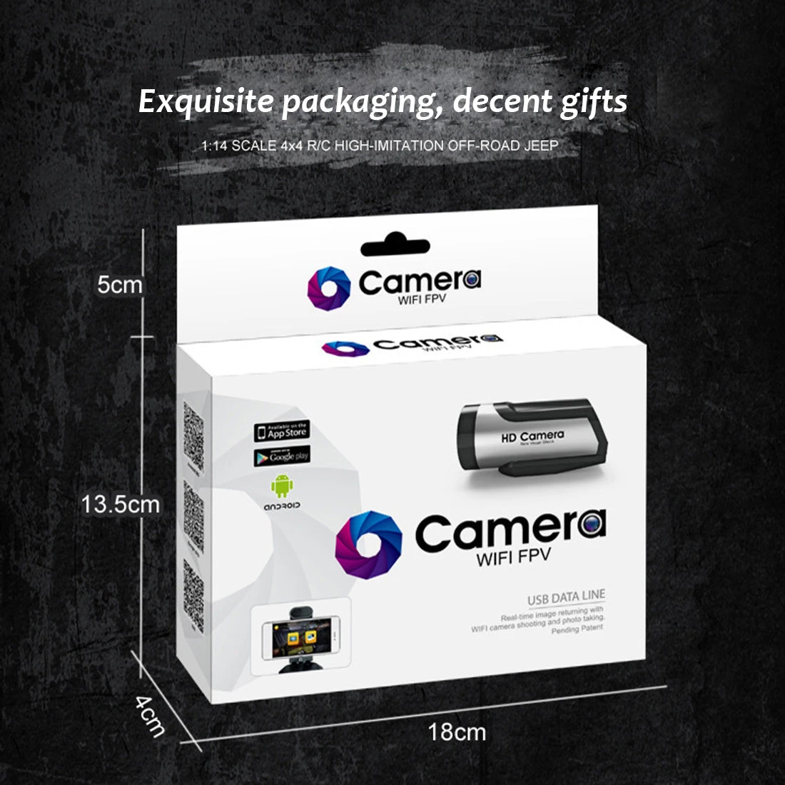 SUBOTECH BG1522 1:14 2.4G Electric RC Car 4WD 15+KM/H Off-road Vehicle Crawler With LED Headlight WIFI Camera - RTR - Image 10