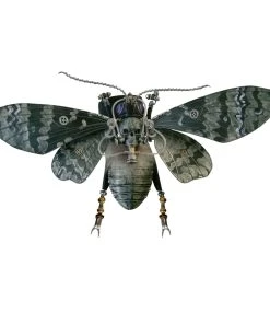 3D Metal Steampunk Craft Puzzle Mechanical Grimace Butterfly Model DIY Assembly Animal Jigsaw Puzzle Kit Games Creative Gift