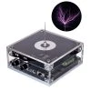 10cm Electronic Music Tesla Coil Artificial Lightning Hand Touch Magnetic Storm Coil Experimenting Device Teaching Tool Desktop Toy