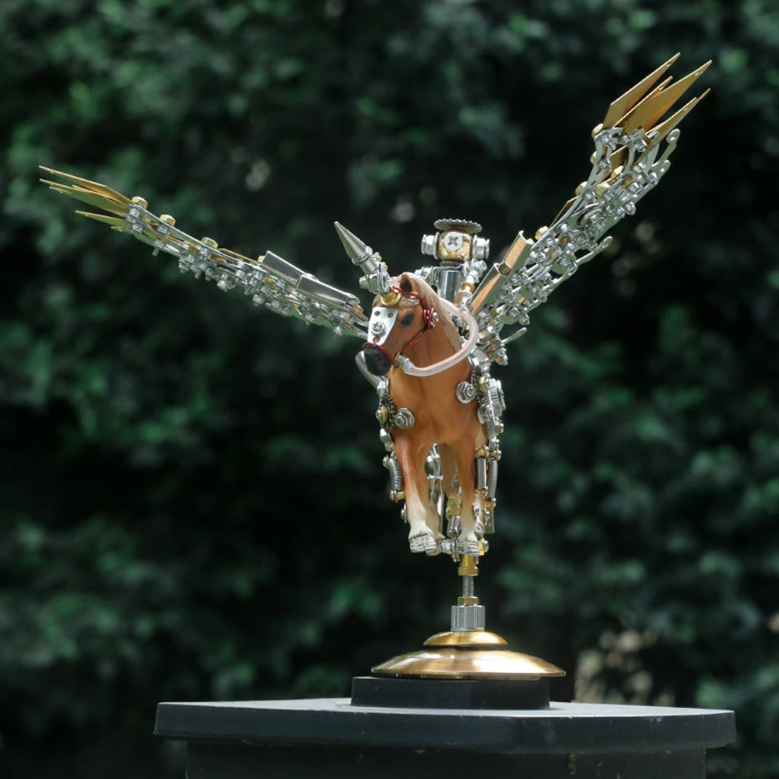 3D Puzzle Model Kit Mechanical Unicorn Metal Games DIY Assembly Jigsaw Crafts Creative Gift - 776PCS - Image 3