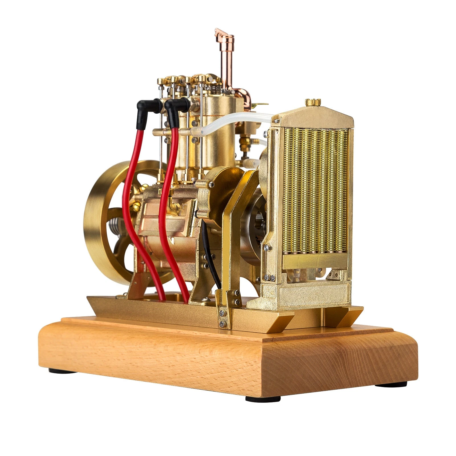 H74 5CC 2-cylinder 4 Stroke Water Cooled Gasoline Engine ICE Model Internal Combustion Engine - Image 3