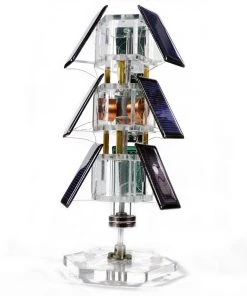 Stark DIY Tree Type Vertical Solar Maglev Motor Science Motor Model