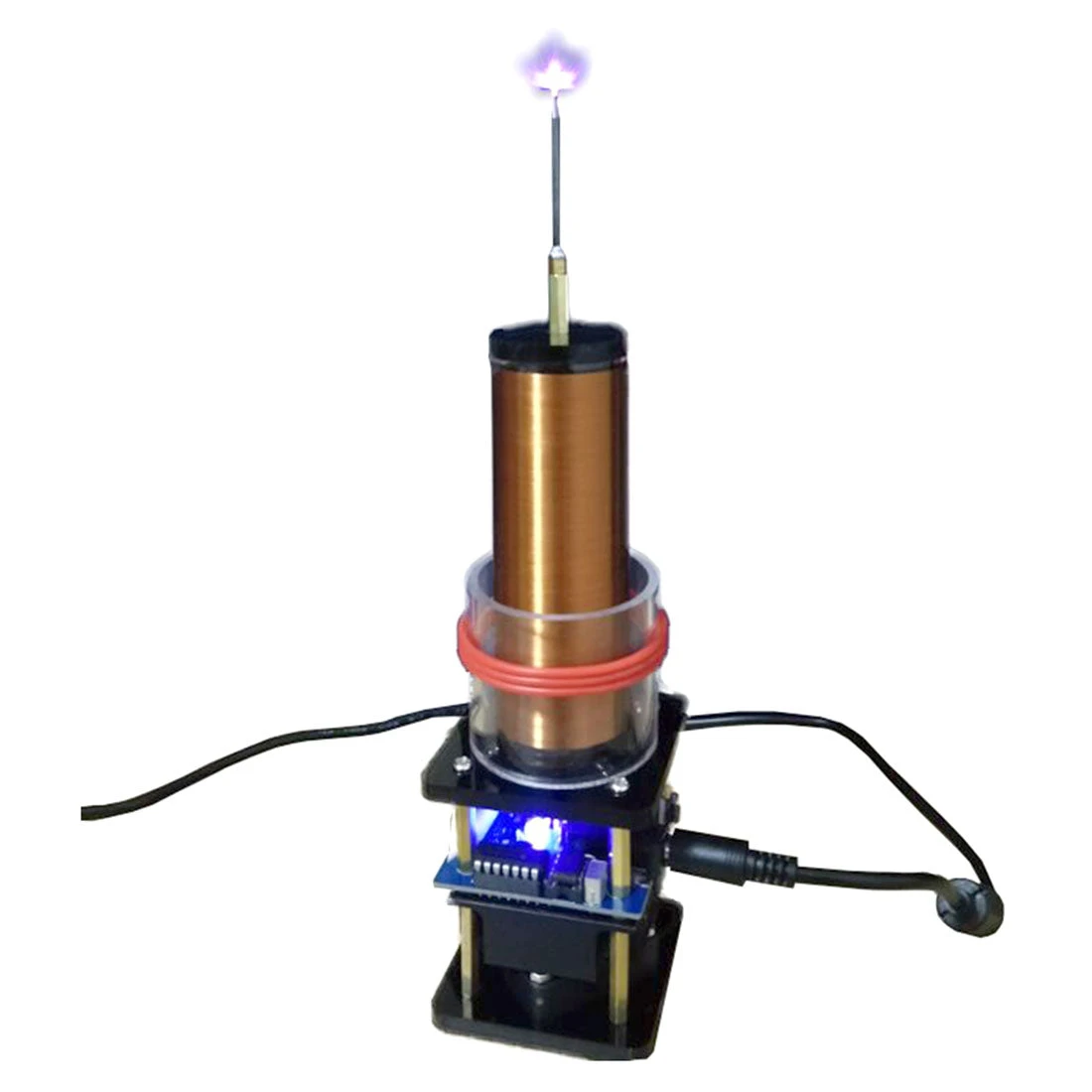 Wireless Power Transmission Plasma Music Tesla Coil