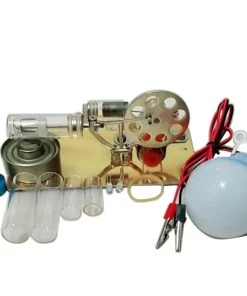 Single Cylinder Stirling Engine DIY Model Science Experiment Kit