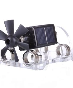 Fan Blade Magnetic Levitation Solar Motor Model Mendocino Motor Science Educational Toys