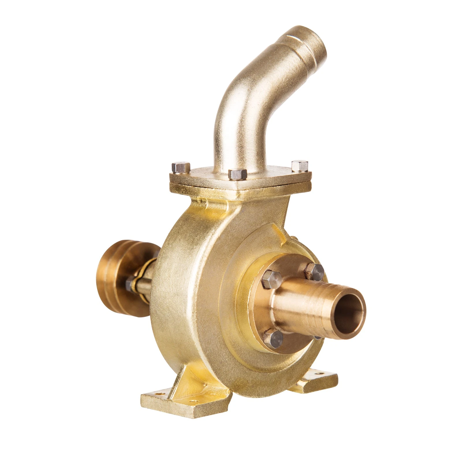 Mini Brass Vane Pump Water Pump For M16 Internal Combustion Engine Model - Upgraded Version - Image 6