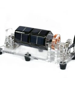Stark Six Sides Blades U-shaped Solar Motor Science Motor Model