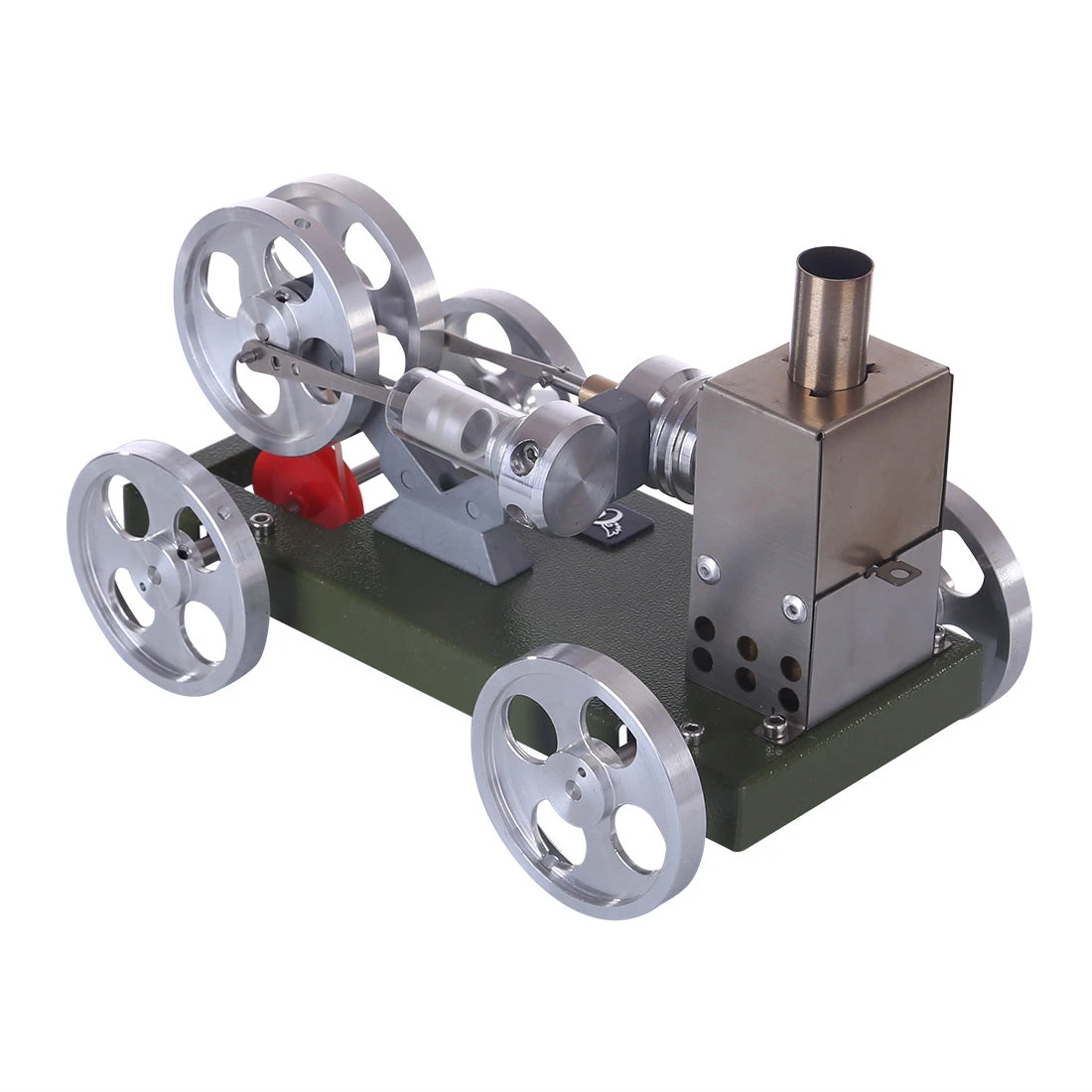 ENGINEDIY Stirling Engine Car Model Set Engine DIY Assembly Kit Physical Experiment Toy - Image 3