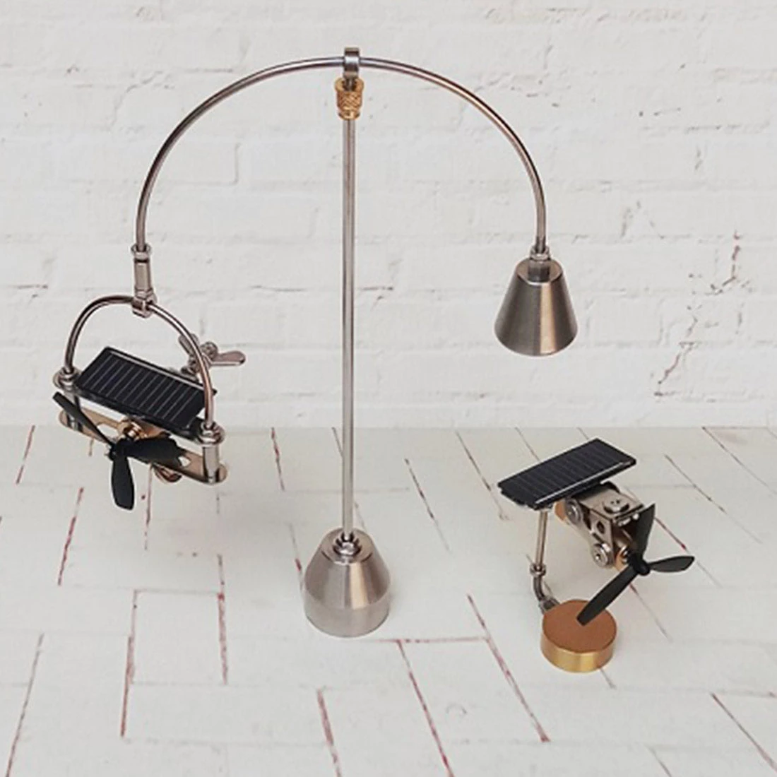 Solar Windmill Model Car Decoration STEM Toy - E Type - Image 5