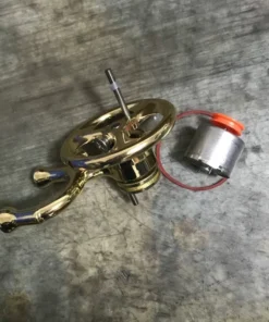 Parts For Stirling Metal Hot Double Cylinder Bulb External Combustion Heat Steam Power Engine