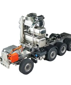 SCALECLUB 1/14 RC Truck 8x8 Artificial 3-Speed Gearbox Differential Lock Gasbag Rear Suspension Full Metal Heavy Tractor Chassis