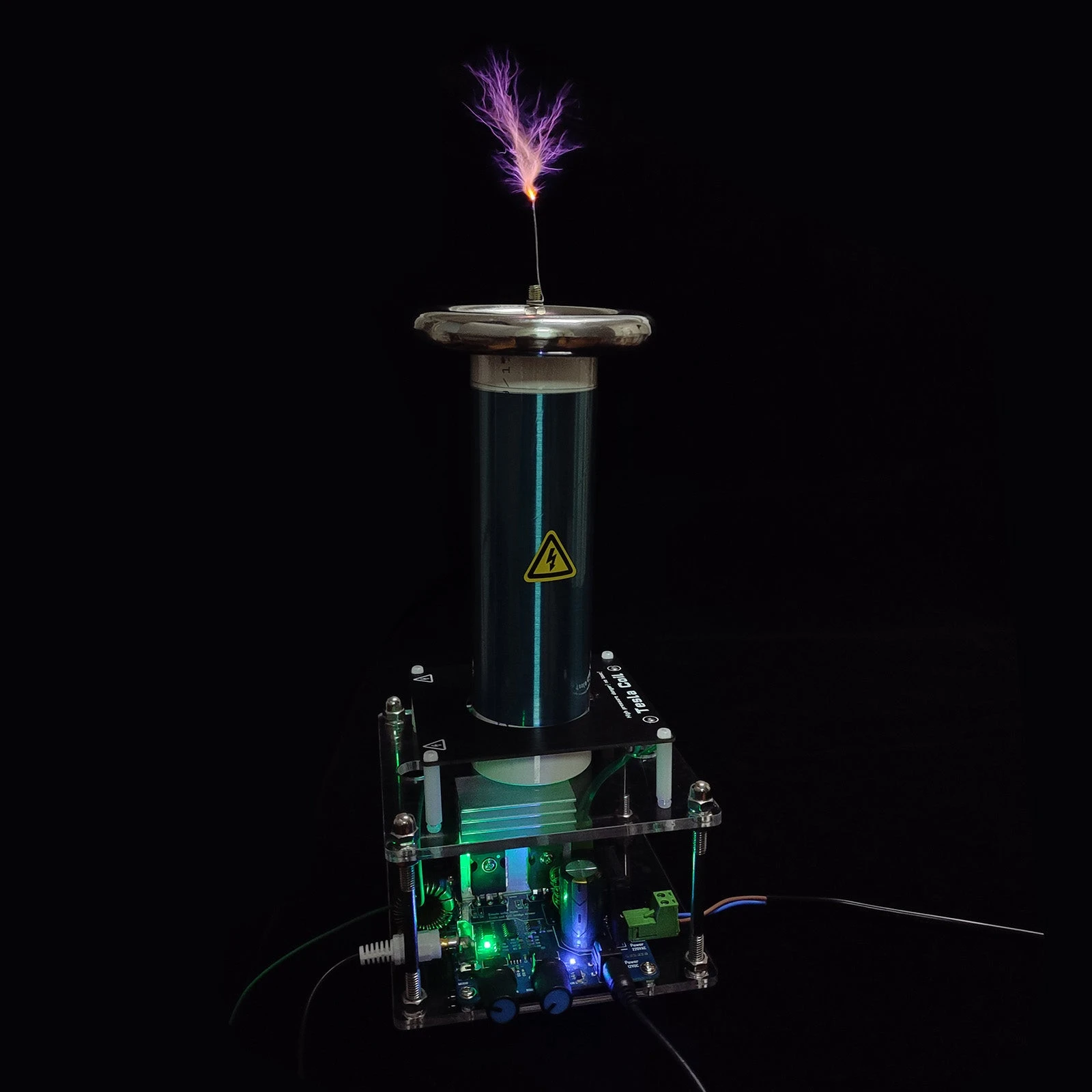 Mini Music Tesla Coil Plasma Loudspeaker With 10cm Arc - Image 2