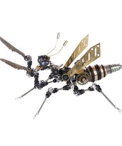 3D Puzzle Model Kit Mechanical Mantis Metal Games DIY Assembly Jigsaw Crafts Creative Gift