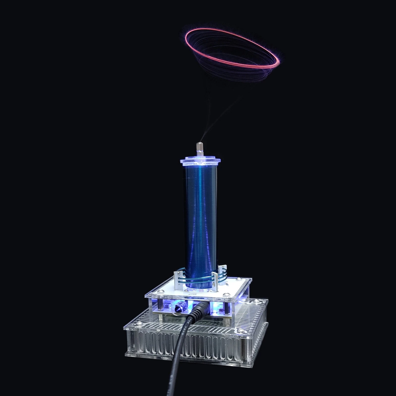 Bluetooth Musical Tesla Coil Plasma Singing Loudspeaker Scientific Experiment Desktop Educational Toy - Image 7
