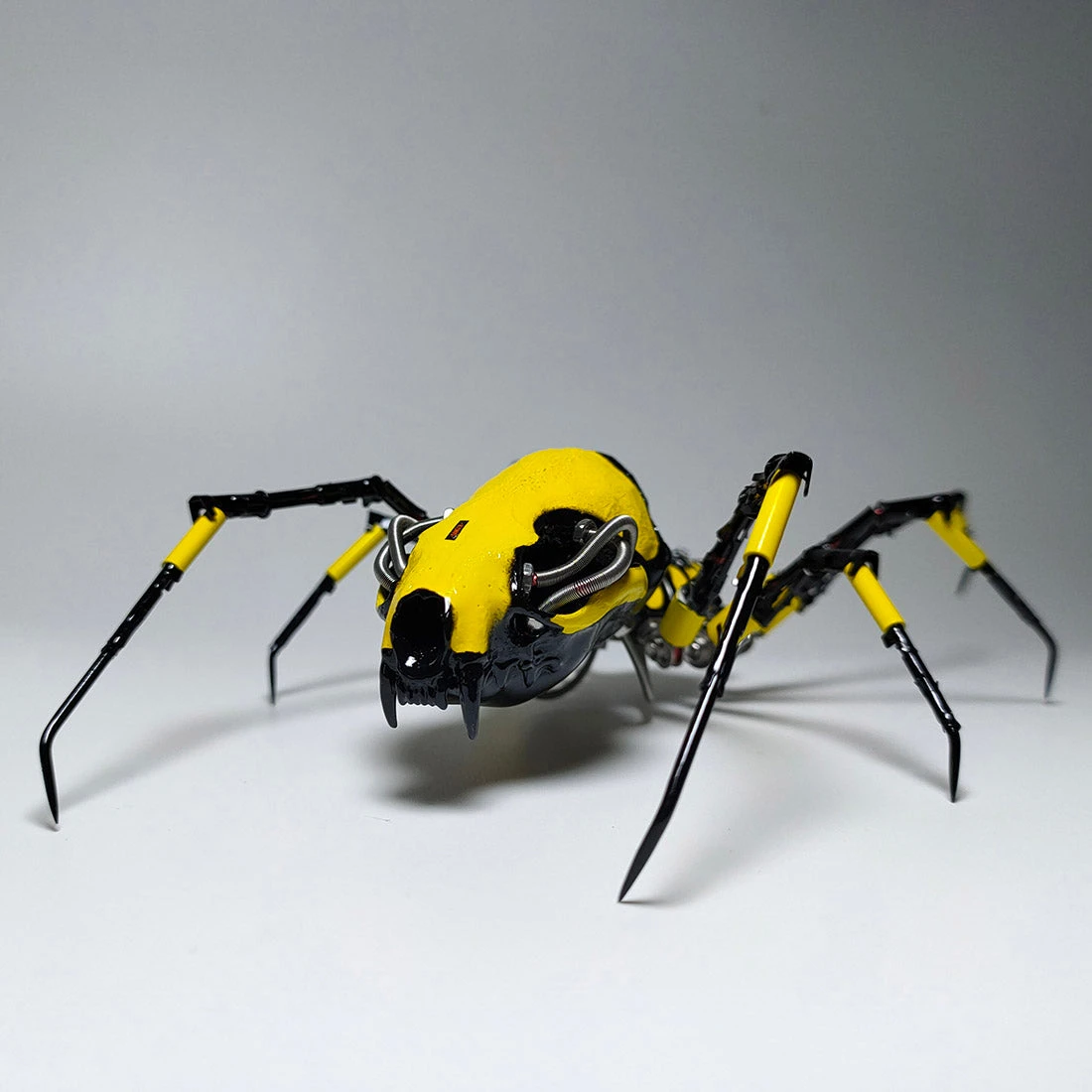 3D Metal Puzzle Steampunk Mechanical Nephila Clavata Finished (Not Assembly) Product Model Toy Kits - Image 3