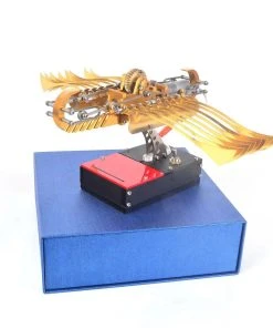 Vintage Steampunk Gear Drive Ocean Ark Model Metal DIY Kit