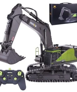 HUINA 1593 1:14 RC Excavator Remote Control Truck 22CH 2.4G Engineering Model Toy