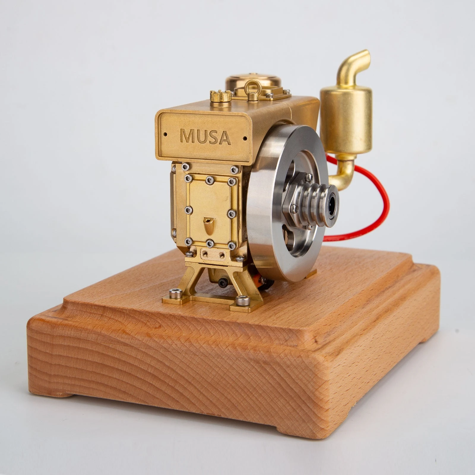 RETROL MUSA 1/8 2.2cc Mini Evaporative Water-cooled Single-cylinder Four-stroke Gasoline Engine Internal Combustion Engine Model - Speed Up To 12000rpm - Image 13