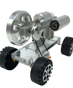 Stirling Engine Car Model Stirling Engine Motor Model Physical Experiment Science Education Toy Gift - Enginediy