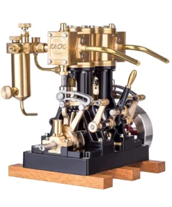 KACIO LS2-14 2 Cylinders Reciprocating Retro Steam Engine Model For Model Ship Model Boat Above 80cm