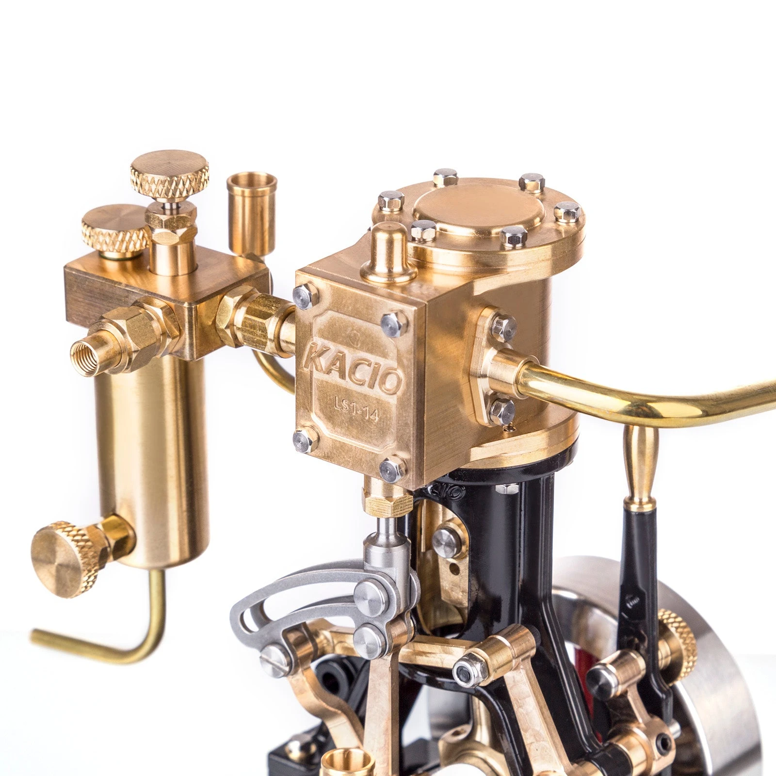 KACIO LS1-14 Single Cylinder Reciprocating Steam Engine Model For Model Ship Model Boat Above 60cm - Image 4