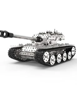3D Metal Puzzle DIY Military Combat Vehicle Main Battle Tank Model Military Series Toys Kits Handmade Assembly -939PCS